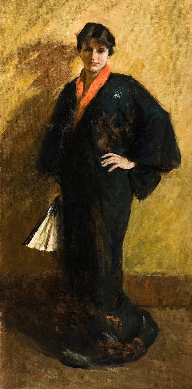 Il kimono blu, 1915